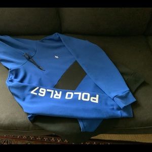 Men’s polo Ralph Lauren hoodie large.